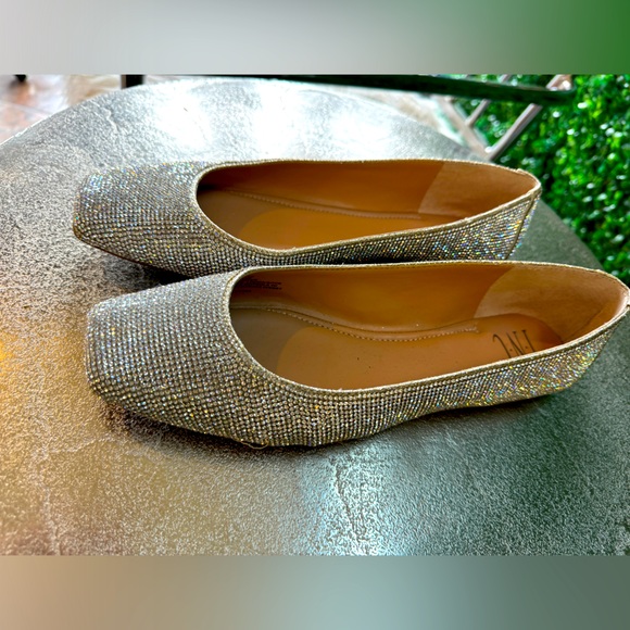 INC Rhinestone flats, size 8 - Picture 1 of 8